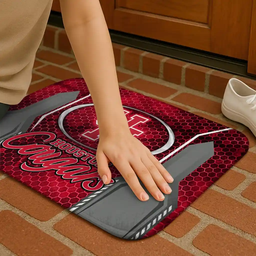 houston-cougars-hexagon-oval-red-doormat-premium-grade.webp