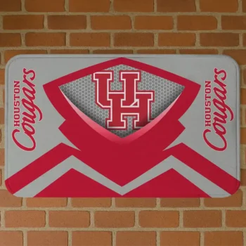 Houston Cougars Ninja Mesh Red Doormat
