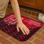 houston-cougars-tribal-detailing-red-black-doormat-best-selling.webp