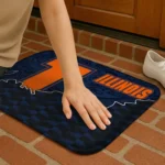 illinois-fighting-illini-tribal-detailing-blue-black-doormat-best-selling.webp