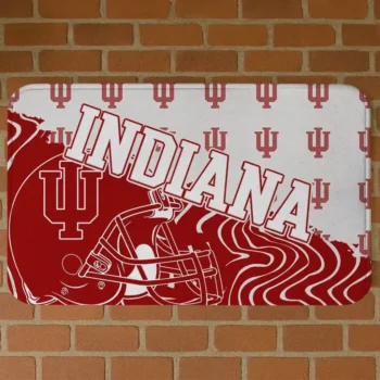 Indiana Hoosiers Football Pride Red Doormat