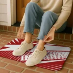 indiana-hoosiers-sharp-flash-red-doormat-best-selling.webp
