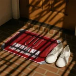 indiana-hoosiers-silver-halftone-red-doormat-best-selling.webp
