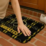 iowa-hawkeyes-bolt-row-black-doormat-best-selling.webp