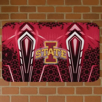 Iowa State Cyclones Graphic Stripes Red Doormat