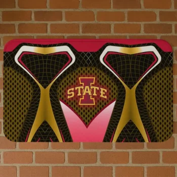 Iowa State Cyclones Torso Pattern Doormat