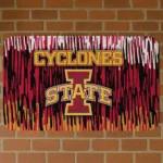 Iowa State Cyclones Vertical Flow Red Doormat