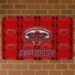 Jacksonville State Gamecocks Bolt Row Red Doormat
