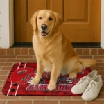 jacksonville-state-gamecocks-helmet-illustration-red-doormat-best-selling.webp