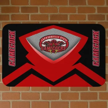 Jacksonville State Gamecocks Ninja Mesh Red Doormat