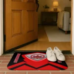jacksonville-state-gamecocks-ninja-mesh-red-doormat-best-selling.webp