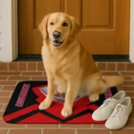 jacksonville-state-gamecocks-ninja-mesh-red-doormat-best-selling.webp