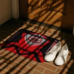 jacksonville-state-gamecocks-ninja-mesh-red-doormat-best-selling.webp