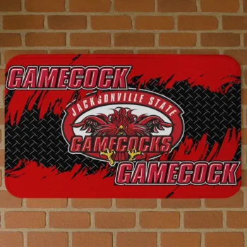 Jacksonville State Gamecocks Plate Rip Red Doormat
