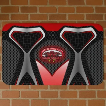 Jacksonville State Gamecocks Torso Pattern Doormat