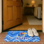 kansas-jayhawks-chevron-geometrics-blue-doormat-best-selling.webp