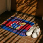 kansas-jayhawks-plate-rip-blue-doormat-best-selling.webp