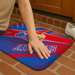 kansas-jayhawks-sharp-flash-blue-doormat-best-selling.webp