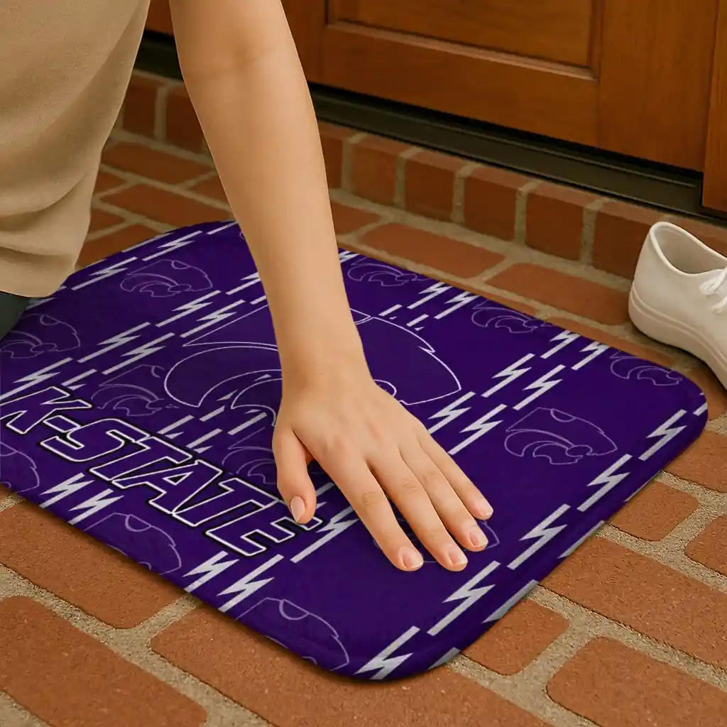 kansas-state-wildcats-bolt-row-purple-doormat-premium-grade.webp