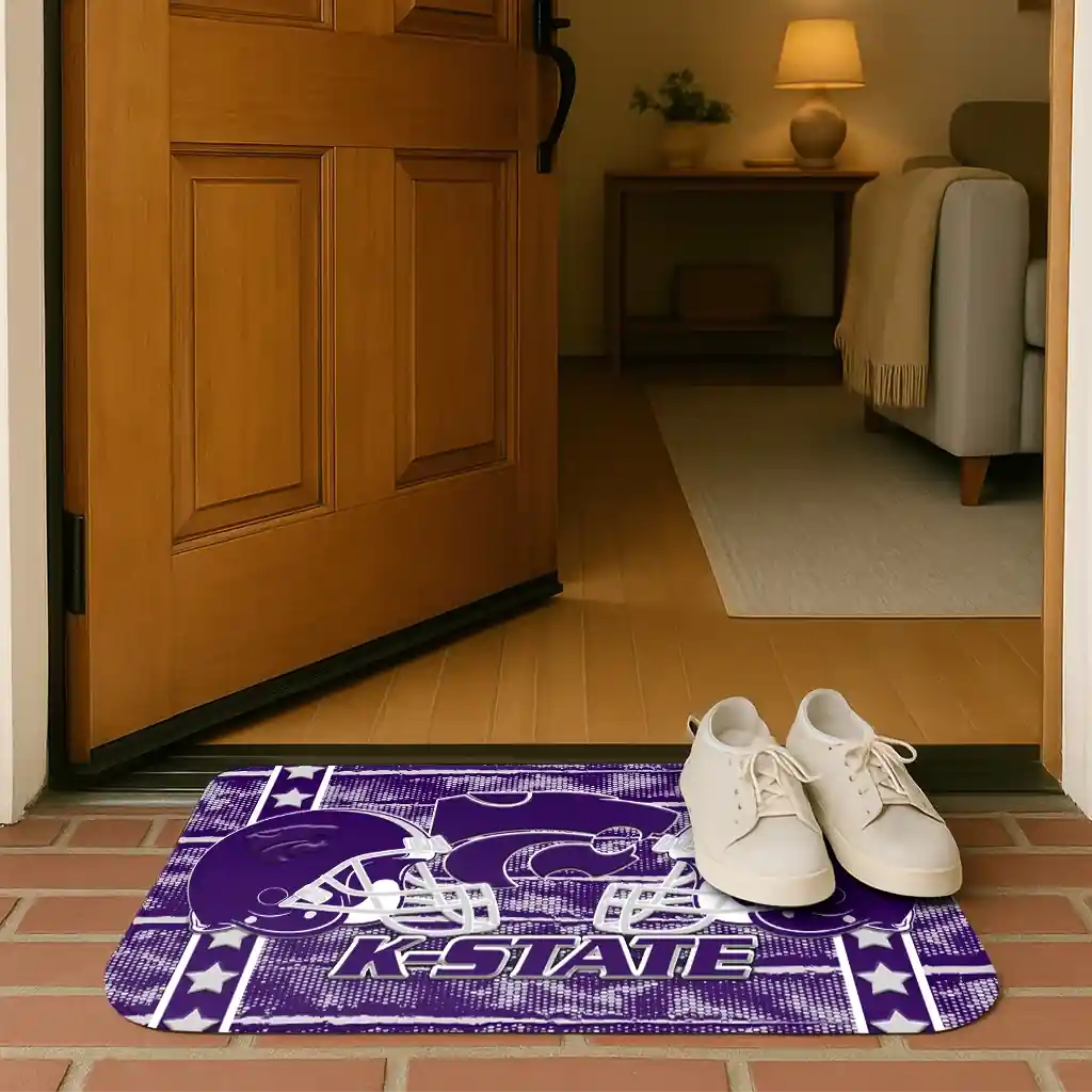 kansas-state-wildcats-helmet-illustration-purple-doormat-fashion-forward.webp