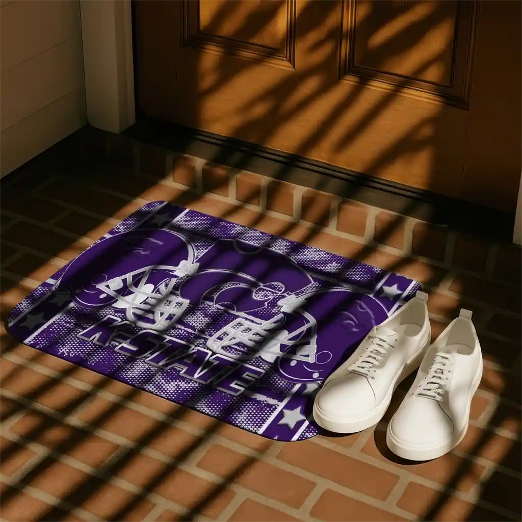 kansas-state-wildcats-helmet-illustration-purple-doormat-trendy.webp