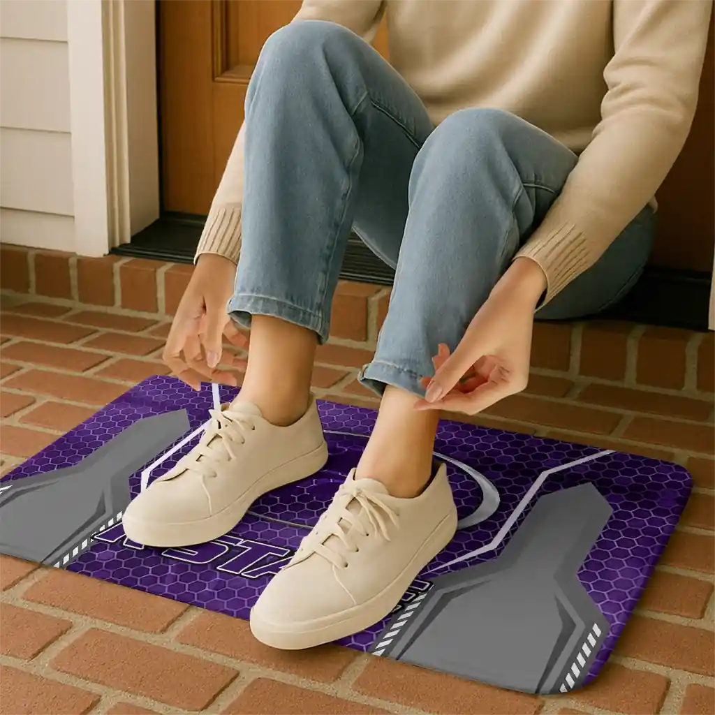 kansas-state-wildcats-hexagon-oval-purple-doormat-top-rated.webp
