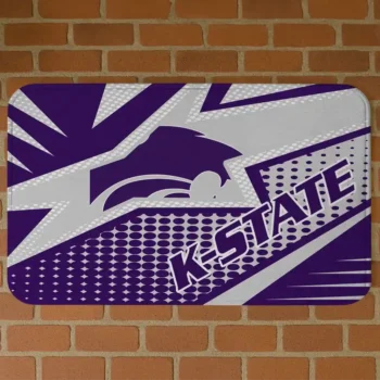 Kansas State Wildcats Sharp Flash Purple Doormat