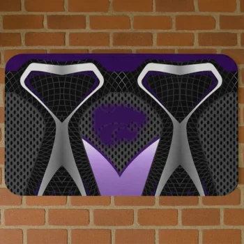 Kansas State Wildcats Torso Pattern Doormat