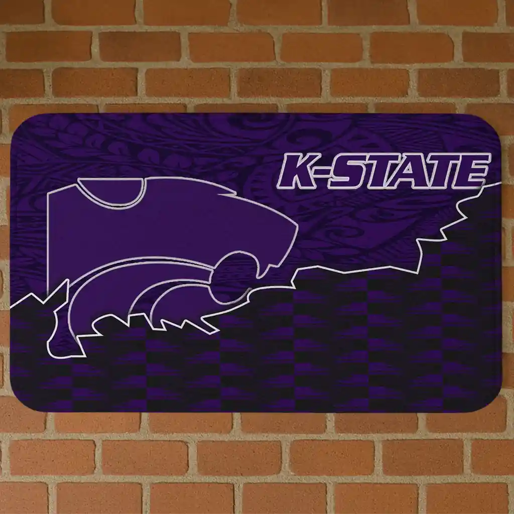 kansas-state-wildcats-tribal-detailing-purple-black-doormat-best-selling.webp kansas state wildcats tribal detailing purple black doormat best selling
