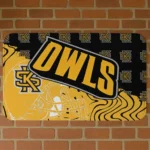 Kennesaw State Owls Football Pride Gold Doormat