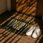 kennesaw-state-owls-graphic-stripes-gold-doormat-best-selling.webp