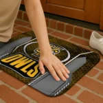 kennesaw-state-owls-hexagon-oval-gold-doormat-best-selling.webp
