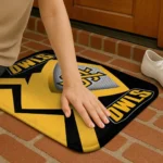 kennesaw-state-owls-ninja-mesh-gold-doormat-best-selling.webp