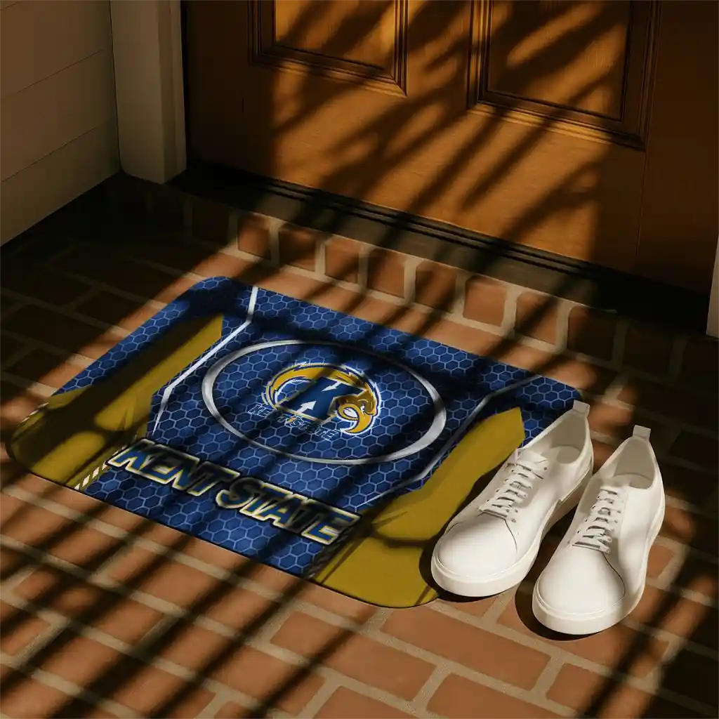 kent-state-golden-flashes-hexagon-oval-navy-blue-doormat-trendy.webp
