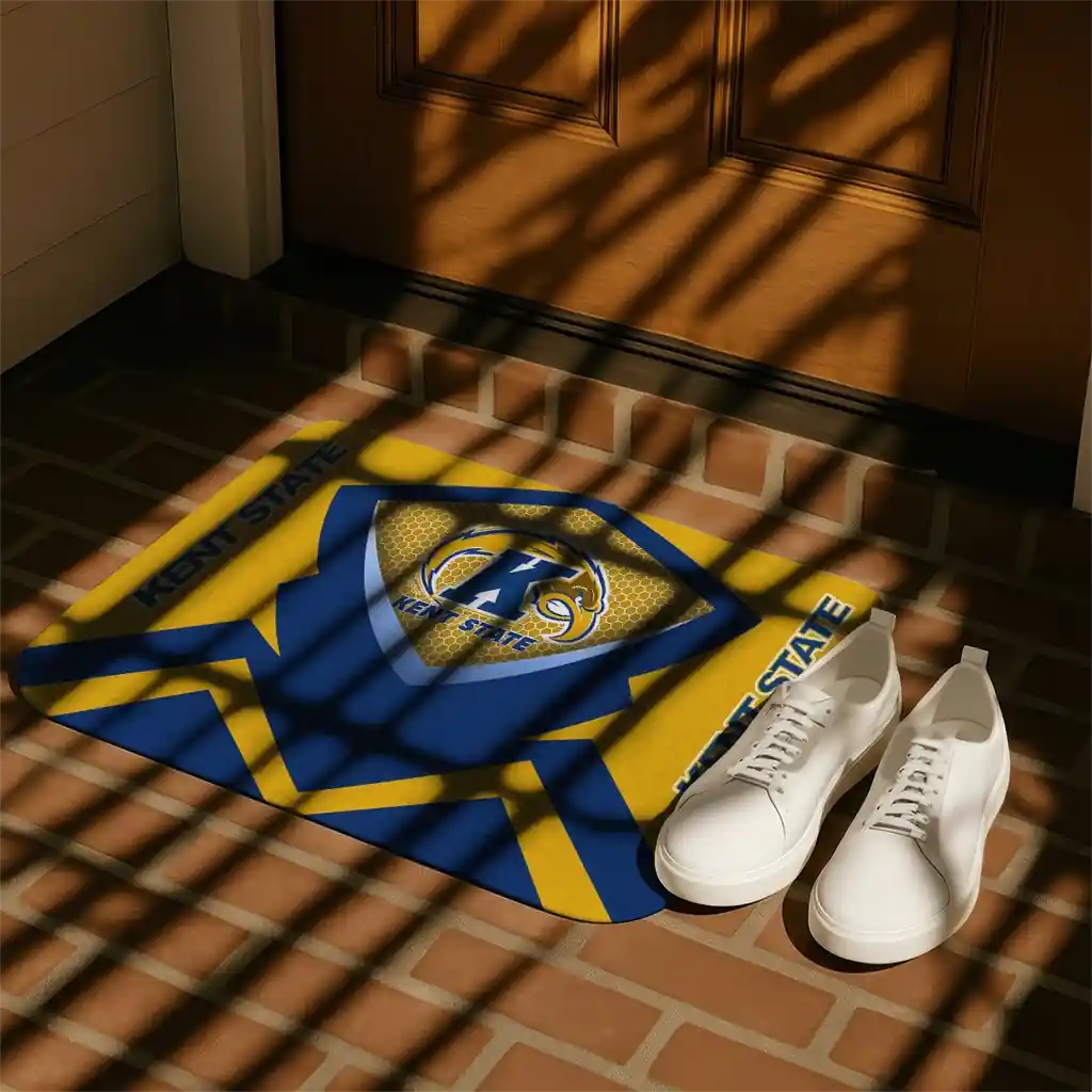 kent-state-golden-flashes-ninja-mesh-navy-blue-doormat-trendy.webp