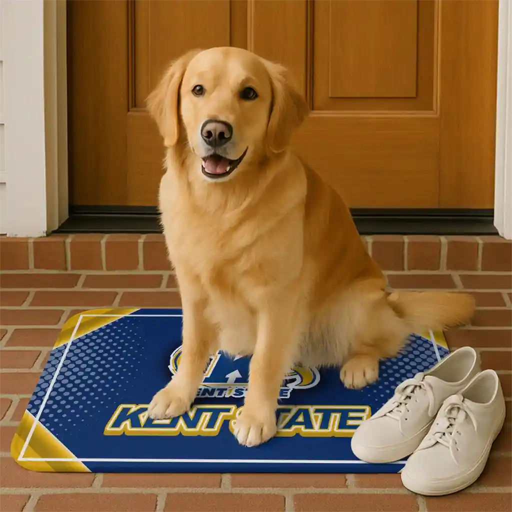 kent-state-golden-flashes-silver-halftone-navy-blue-doormat-high-quality.webp