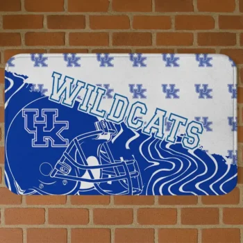 Kentucky Wildcats Football Pride Blue Doormat