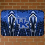 Kentucky Wildcats Graphic Stripes Blue Doormat