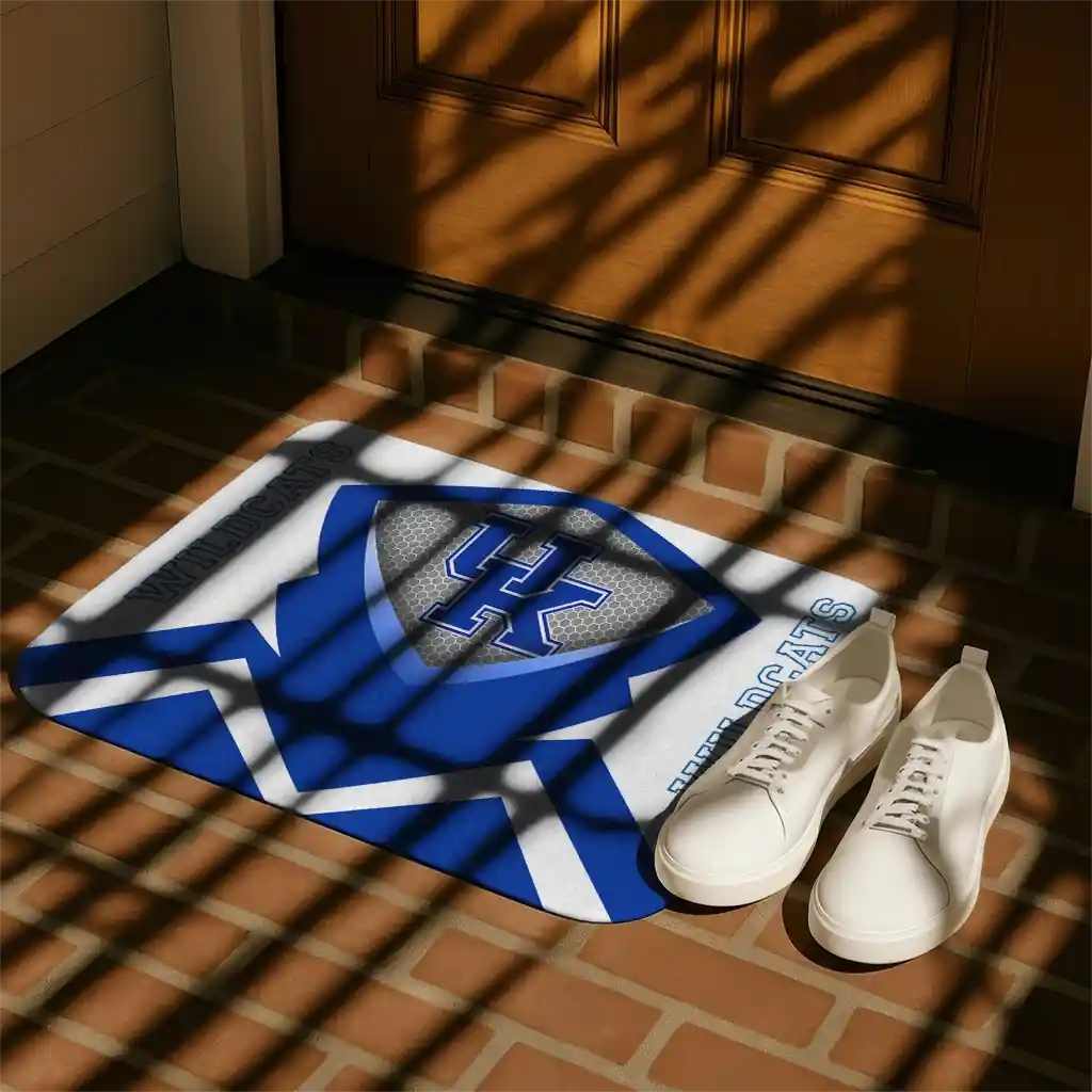kentucky-wildcats-ninja-mesh-blue-doormat-trendy.webp