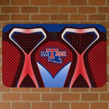 LA Tech Torso Pattern Doormat