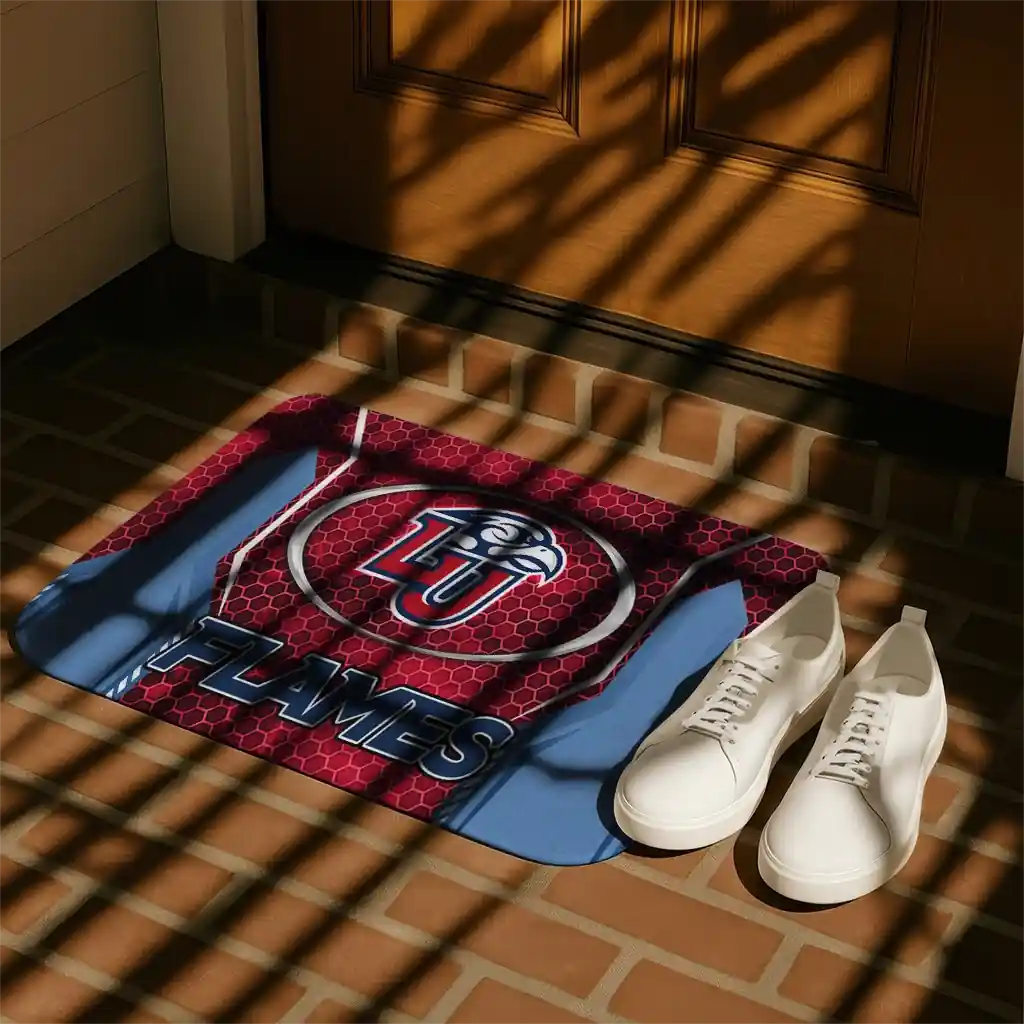 liberty-flames-hexagon-oval-red-doormat-trendy.webp