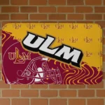 Louisiana-Monroe Warhawks Football Pride Red Doormat