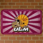 louisiana-monroe-warhawks-helmet-centerpiece-red-doormat-best-selling.webp