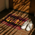 louisiana-monroe-warhawks-palm-silhouette-red-black-doormat-best-selling.webp