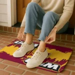 louisiana-monroe-warhawks-plate-rip-red-doormat-best-selling.webp