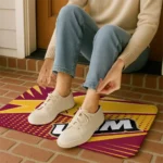 louisiana-monroe-warhawks-sharp-flash-red-doormat-best-selling.webp
