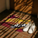 louisiana-monroe-warhawks-sharp-flash-red-doormat-best-selling.webp