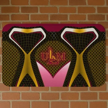 Louisiana-Monroe Warhawks Torso Pattern Doormat