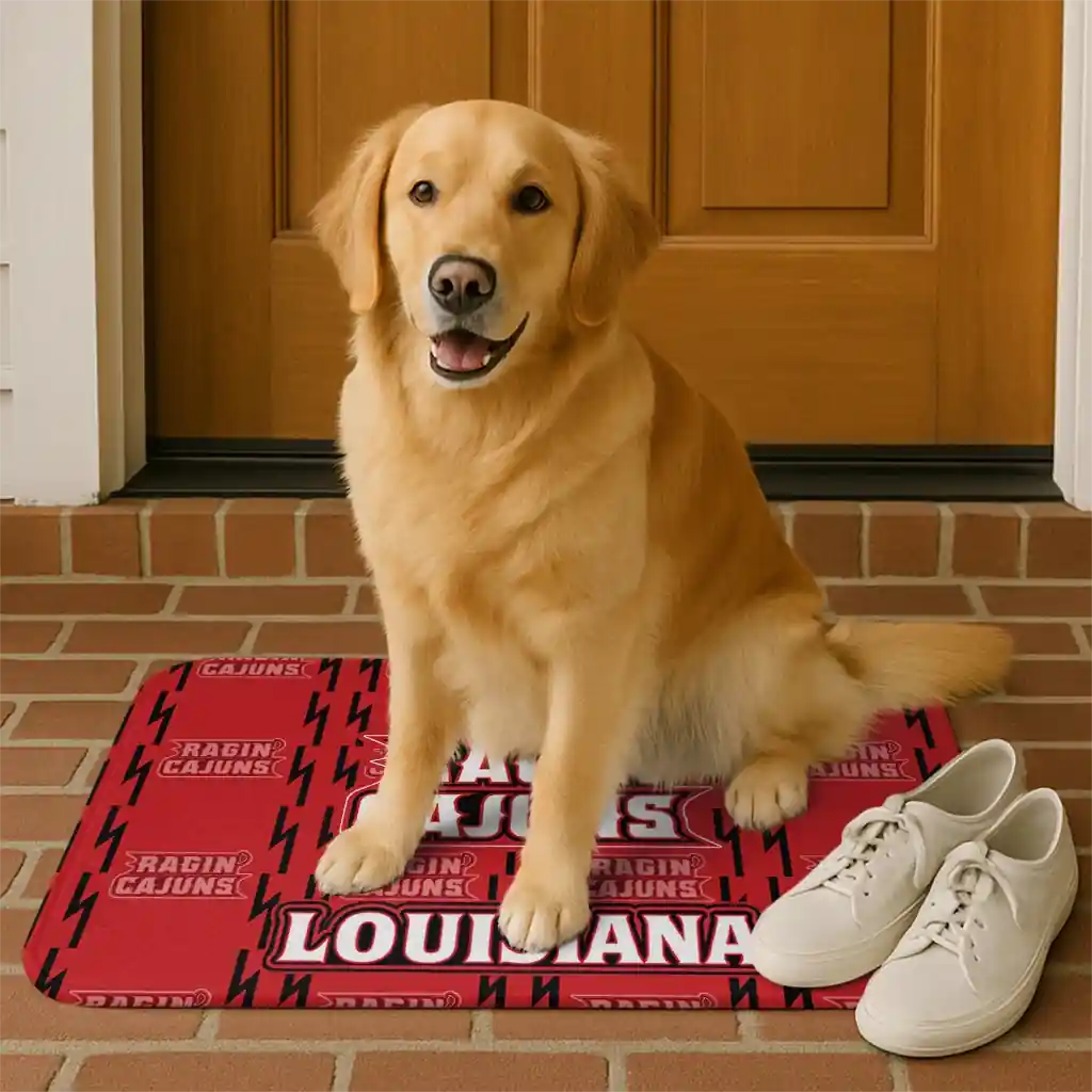 louisiana-ragin-cajuns-bolt-row-red-doormat-high-quality.webp