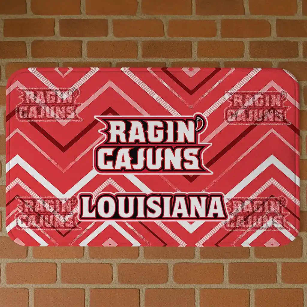 louisiana-ragin-cajuns-chevron-geometrics-red-doormat-best-selling.webp louisiana ragin cajuns chevron geometrics red doormat best selling